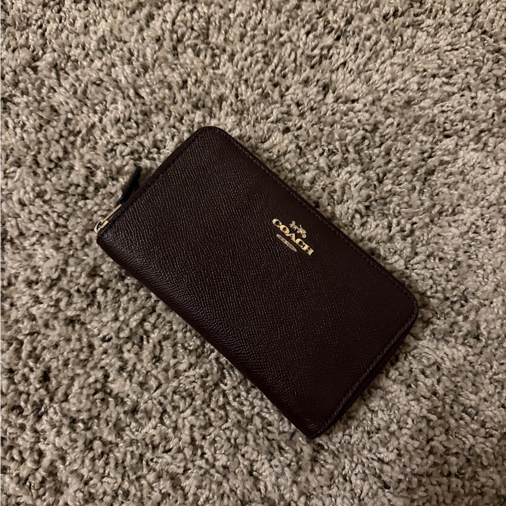 Coach Brown Leather Wallet
